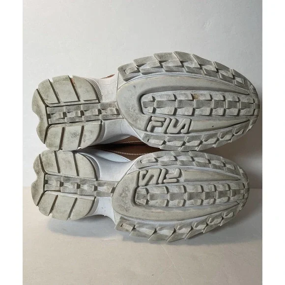 Fila Disruptor II Premium Rose Gold Chunky Trainers US 9.5 UK 7 5FM00040-063 - Picture 12 of 14